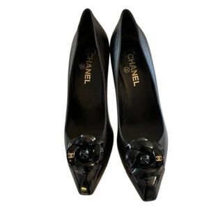 Chanel Camellia Ballerina Flats